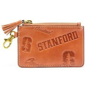 NWOT Jack Mason Stanford University Cardinal Sideline Leather ID Wallet